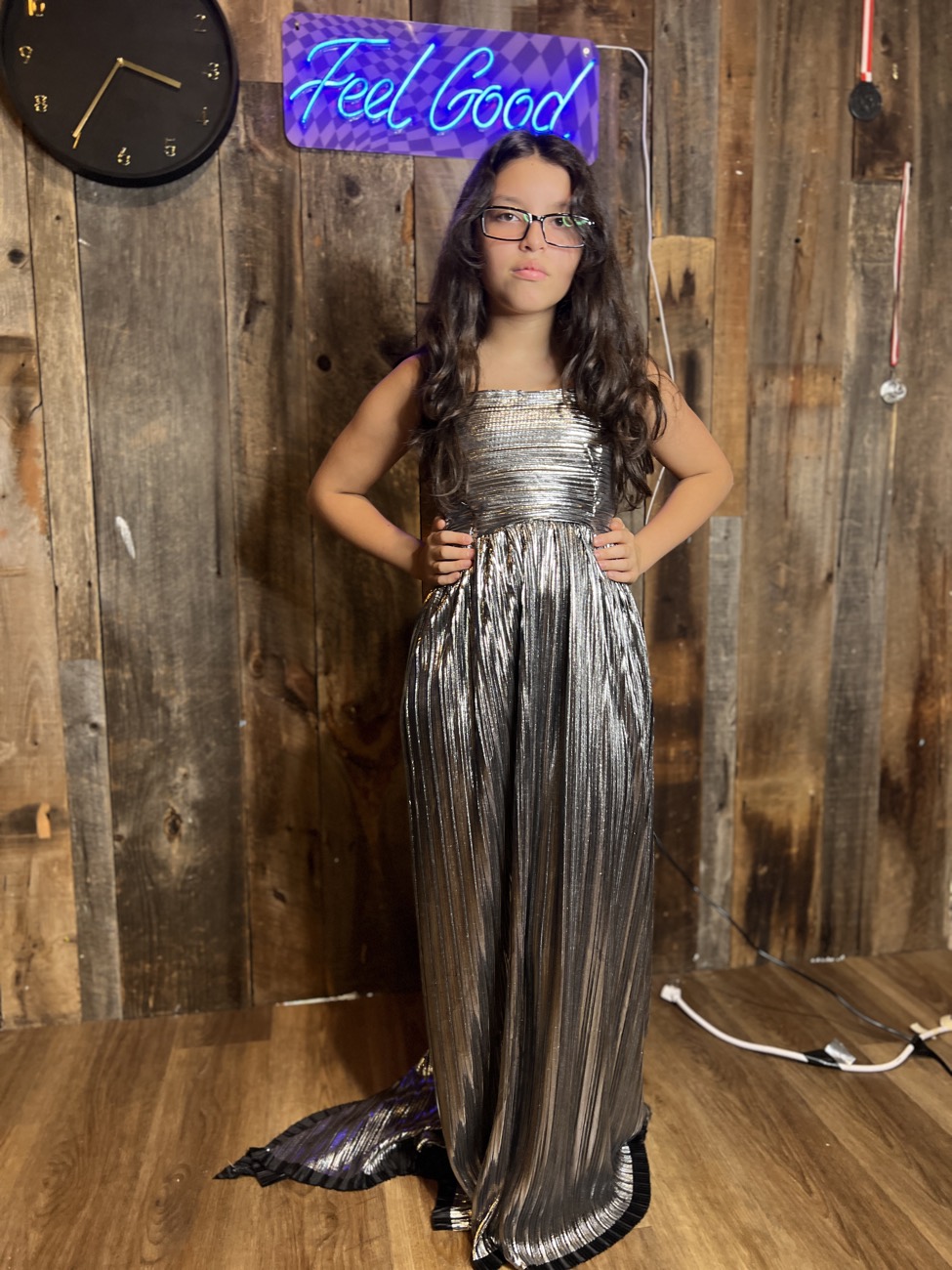 A young designer at the Grand Finale